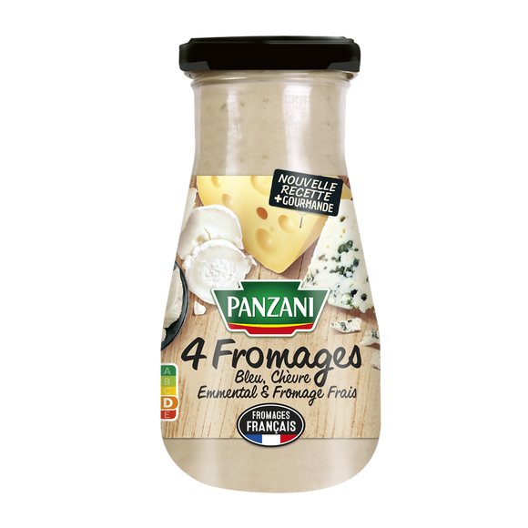 Sauce 4 fromages PANZANI - 370g
