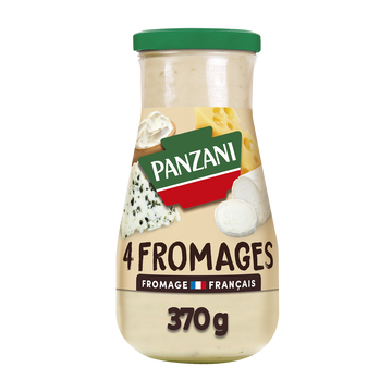 Sauce 4 Fromages bleu, chèvre, emmental et fromage frais PANZANI - 370g