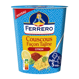 Couscous façon tajine au citron FERRERO cup 80g