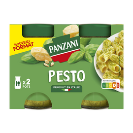 Sauce Pesto basilic PANZANI - 2x90g