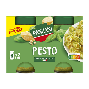 Sauce Pesto basilic PANZANI - 2x90g
