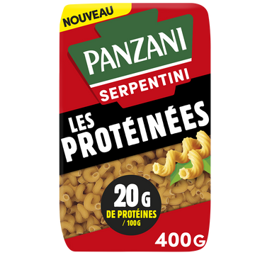 Serpentini protéinée PANZANI 400g