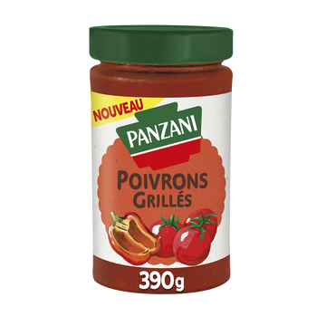 Sauce les recettes maison poivron PANZANI 390g