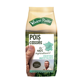 Pois cassés de nos agriculteurs VIVIEN PAILLE, 500g