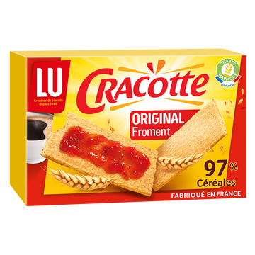 Biscottes au froment CRACOTTE - Paquet de 250g