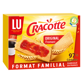 Biscottes au froment CRACOTTE - Paquet de 500g format familial