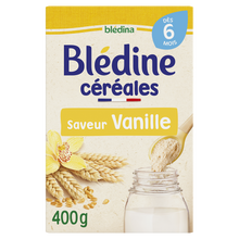 BLEDINA BLEDINE - Céréales en poudre bébé saveur Vanille dès 6 mois -400g