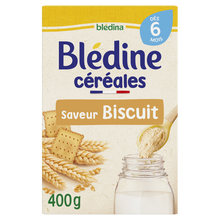 BLEDINA BLEDINE - Céréales saveur Biscuit, de 6 à 12 mois - 400g