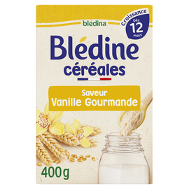 Céréales en poudre bébé vanille dès 12 mois BLEDINE BLEDINA 500g
