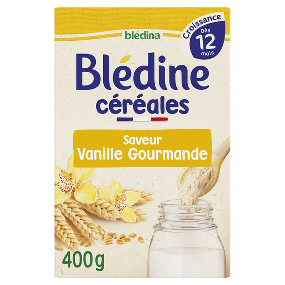 Céréales en poudre bébé vanille dès 12 mois BLEDINE BLEDINA 500g