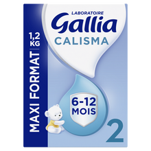 GALLIA CALISMA - Lait en poudre bébé 2ème âge, de 6 à 12 mois - 1.2kg