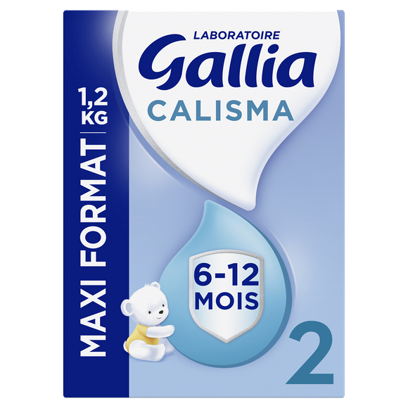 GALLIA CALISMA - Lait en poudre bébé 2ème âge, de 6 à 12 mois - 1.2kg