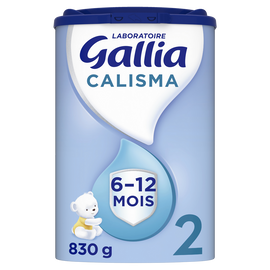 Lait en poudre bébé 2ème âge de 6 à 12 mois GALLIA CALISMA boîte 830g