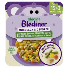 BLEDINA BLEDINER - Plat bébé soir morceaux, dès 15 mois - 200g - Repasbébé