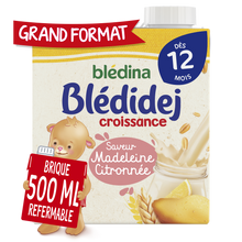 Blédidej Madeleine Citronnée BLEDINA 500ml dès 12 mois