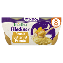 BLEDINA BLEDINER - Plat Bébé Panais Butternut Polenta BlédinerBledina,dès 8 mois - Les 2 pots de 200g