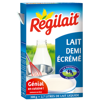 Lait demi écrémé en poudre REGILAIT, 300g