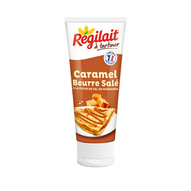 Caramel au beurre salé et à la fleur de sel de Guérande REGILAIT, tubede 300g