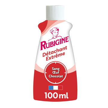 Détachant sang, oeuf et chocolat RUBIGINE, 100ml