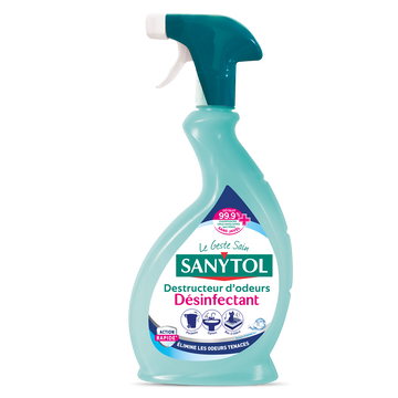 Déstructeur d'odeurs désinfectant SANYTOL, 500ml