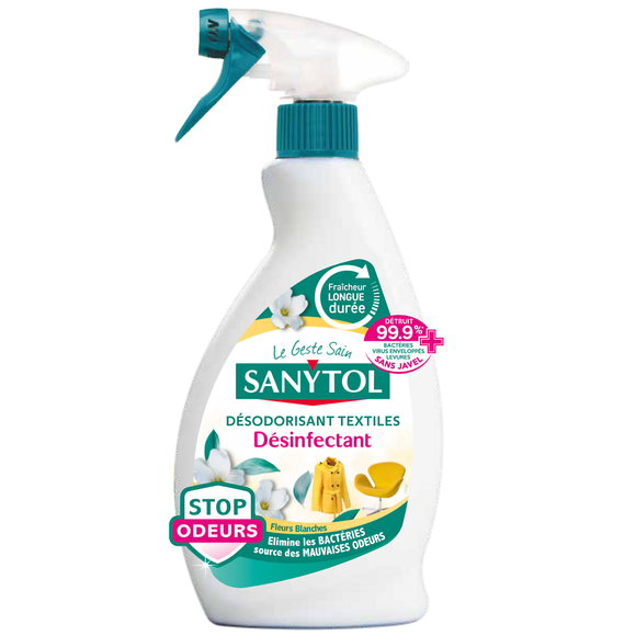 Désodorisant désinfectant pour textiles SANYTOL, 500ml