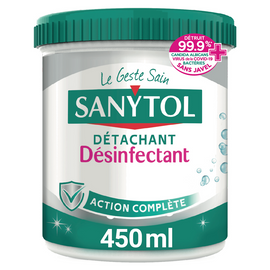 Poudre détachante désinfectante SANYTOL, 450g