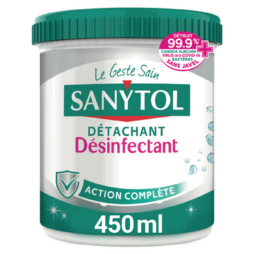 Poudre détachante désinfectante SANYTOL, 450g