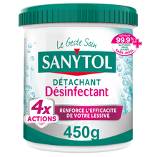Poudre détachante SANYTOL désinfectante 4 actions 450g