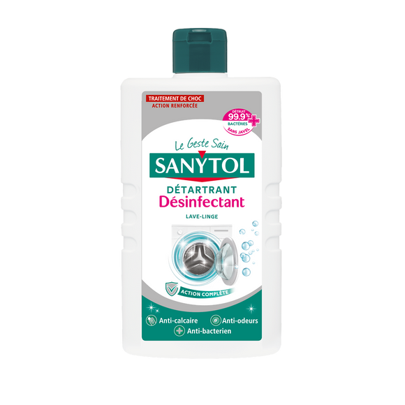 Détartrant désinfectant lave-linge SANYTOL, 250ml