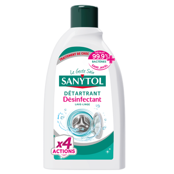 Détartrant désinfectant lave-linge SANYTOL, 250ml