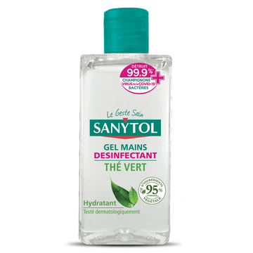 Gel désinfectant hydroalcoolique mains SANYTOL flacon 75ml