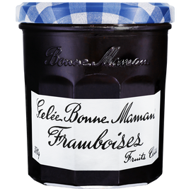 Gelée de framboises BONNE MAMAN, 370g