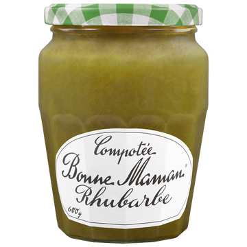 Compote de rhubarbe BONNE MAMAN, 600g