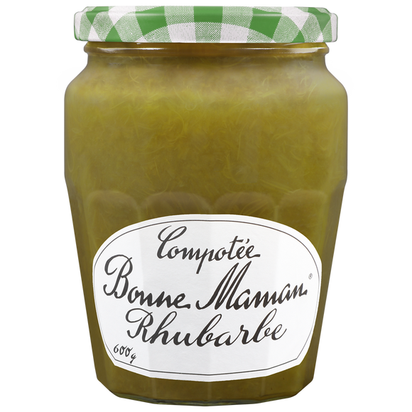 Compote de rhubarbe BONNE MAMAN, 600g