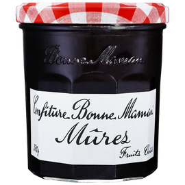 Confiture de mûres BONNE MAMAN, 370g