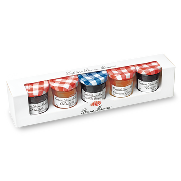 Coffret de confitures assorties BONNE MAMAN, 5x50g