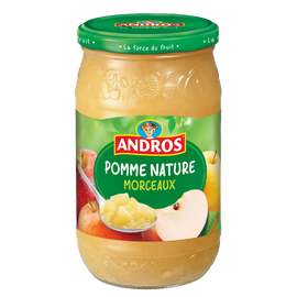 Compote de pomme en morceaux ANDROS, 740g