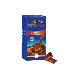 Chocolat noir extra fondant maître chocolatier LINDT 3x100g