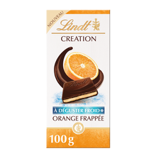 Tablette de chocolat Création noir orange frappée LINDT 150g