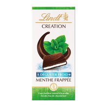 Chocolat noir menthe frappée LINDT CREATION, 150g