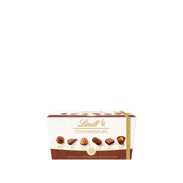 Connaisseurs assortiment 18 bouchées LINDT boîte 183g