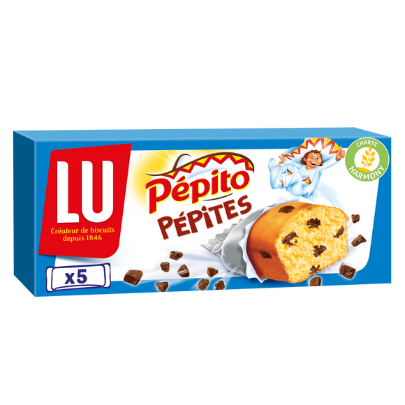 Gâteaux aux pépites de chocolat Pepito LU, paquet de 150g