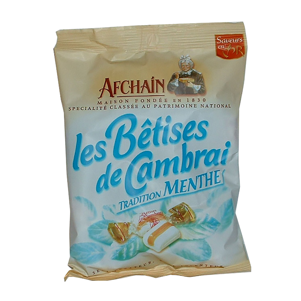 Confiserie Bêtises de Cambrai menthe AFCHAIN 150G