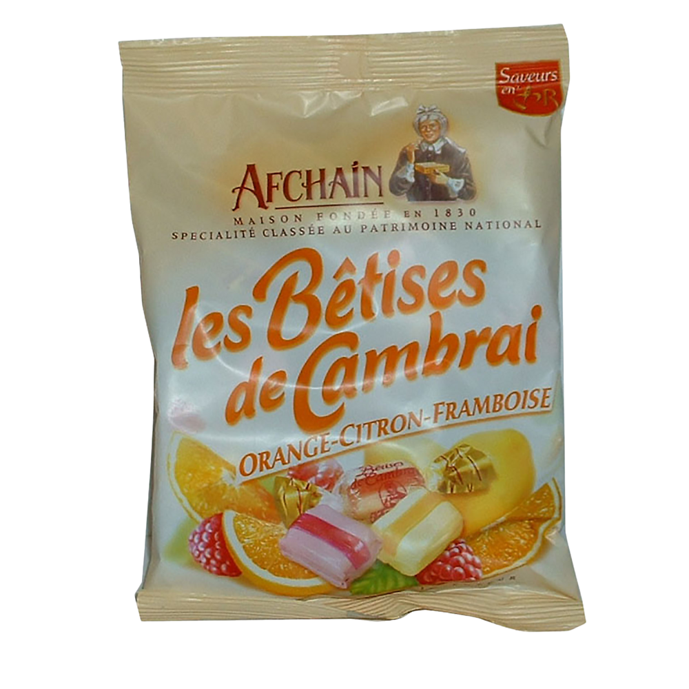 Confiserie Bêtises de Cambrai aux fruits AFCHAIN 150G
