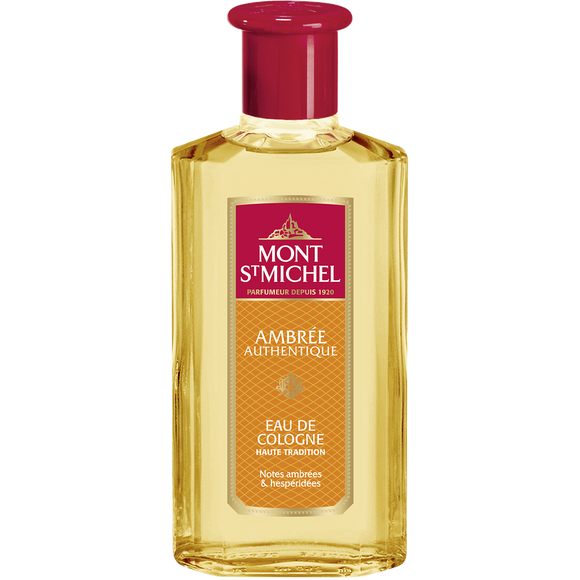 Eau de Cologne ambrée MONT SAINT MICHEL, flacon de 250ml