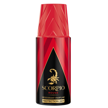 Déodorant Rouge SCORPIO, atomiseur de 150ml