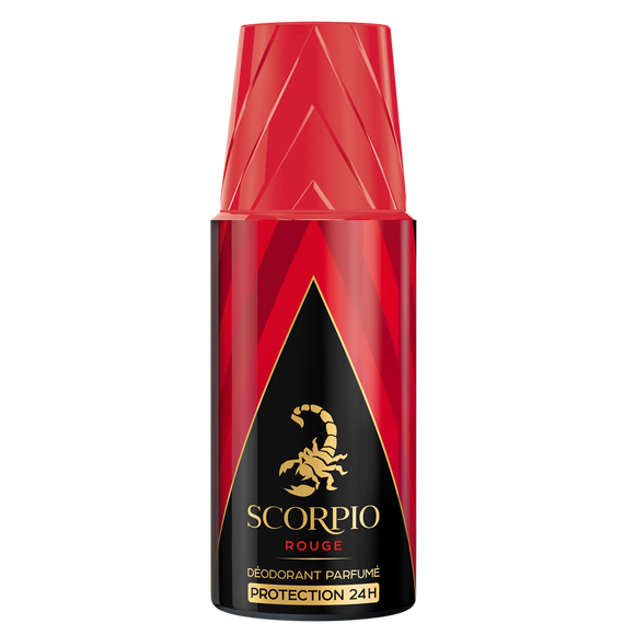 Déodorant Rouge SCORPIO, atomiseur de 150ml
