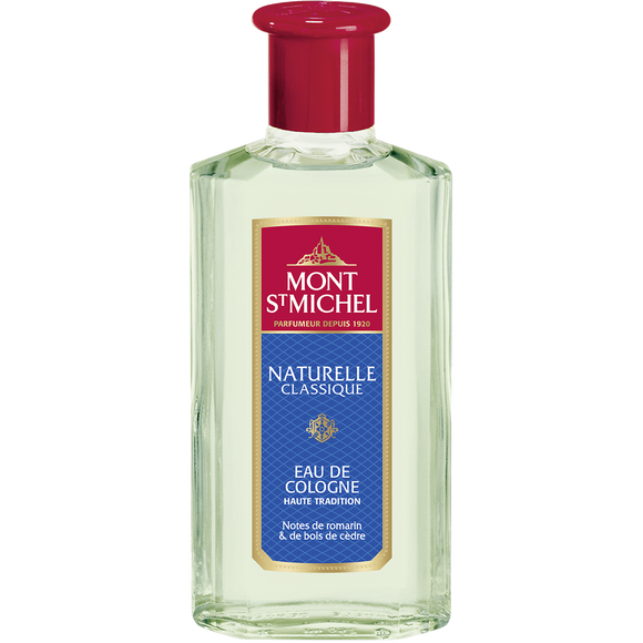 Eau de Cologne naturelle MONT SAINT MICHEL, flacon de 250ml