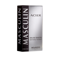 Eau de toilette acier Masculin BOURJOIS 100ml