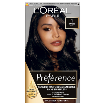 Coloration permanente Récital Préférence Napoli Abis, noir